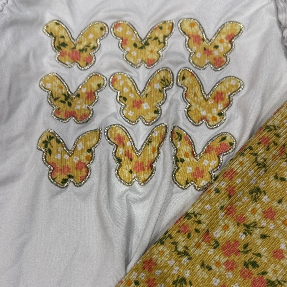 btween White and Yellow Butterfly Set - Picture 2 of 3